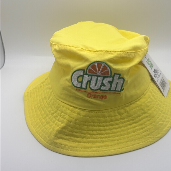 Culturefly Other - Culture Fly Yellow Orange Crush Bucket Hat NWT, one size